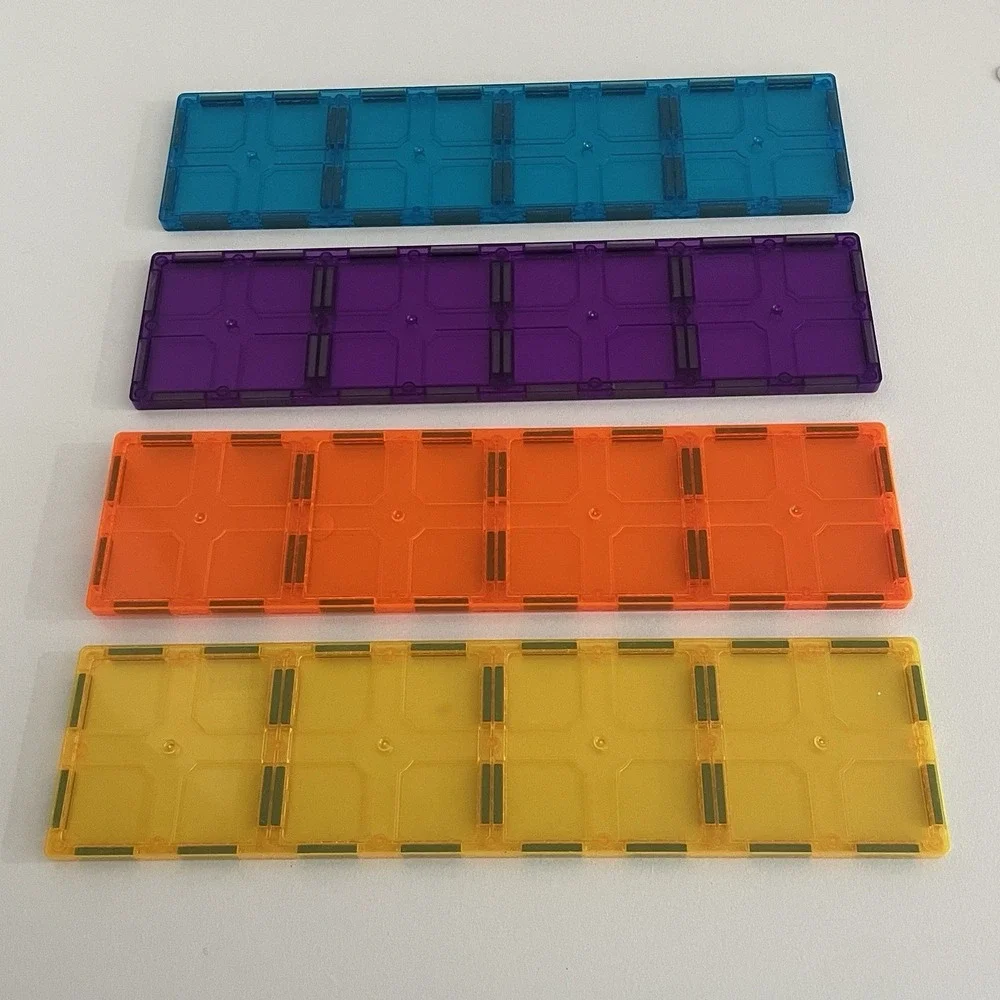 Picasso Tiles Magnetic Large Stabilizer Combo 12 Piece Building Set PT12